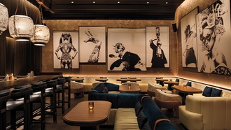 The Asian restaurant at The Venetian features great art, food, cocktails and much more.