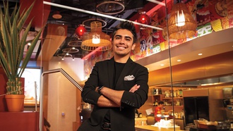 Support and hard work vault China Poblano's assistant general manager to the top.