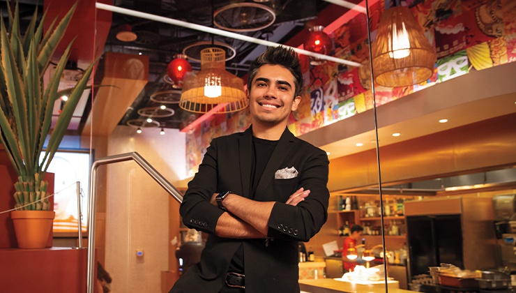 Support and hard work vault China Poblano's assistant general manager to the top.