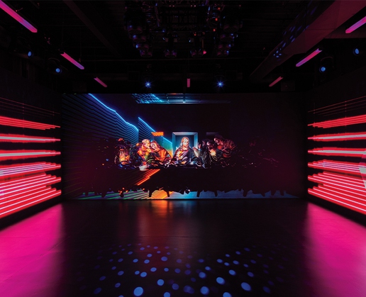 Go deep inside the works of Leonardo Da Vinci at Perception Las Vegas