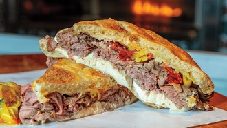 The Linq Hotel eatery captures the feel of an East Coast delicatessen.