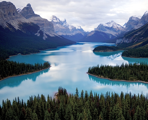 FlyOver Las Vegas' newest attraction is called 'Windborne: Call of the Canadian Rockies'