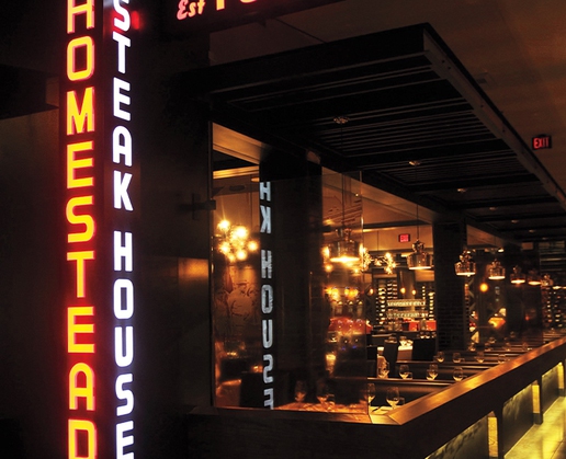 Old Homestead Steakhouse at Caesars Palace in Las Vegas