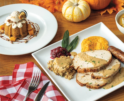 Buddy V's Ristorante at The Venetian in Las Vegas offers a Thanksgiving meal
