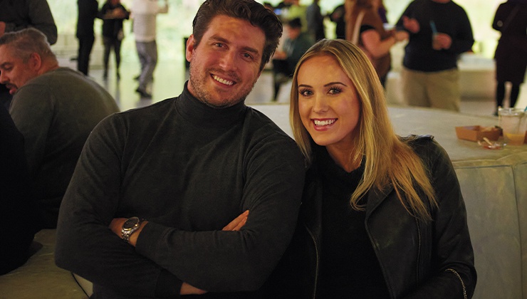 The event also included light bites and complimentary cocktails.