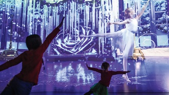 Experience at The Shops at Crystals shares the classic story like never before.