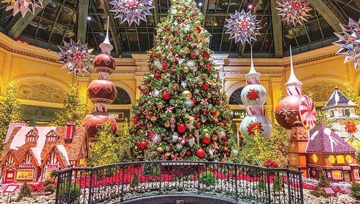 Gingerbread dreams and romantic themes inspire the attraction’s newest installation.