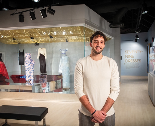 Dakota Laurin is the director of 'Princess Diana: A Tribute Exhibition' at The Shops at Crystals in Las Vegas
