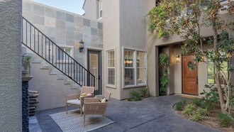 Nestled in Bellacere in Summerlin, this two-story estate is perfect for larger families.