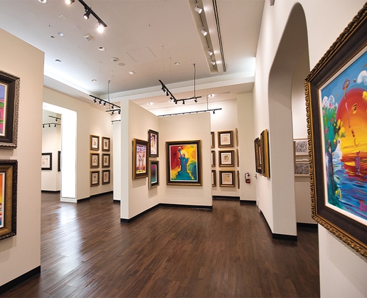 Browse some amazing artwork—and then buy it!—at Park West Gallery at The Forum Shops at Caesars in Las Vegas
