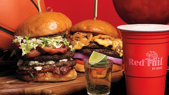 The bar and lounge at Resorts World is ideal for large groups.