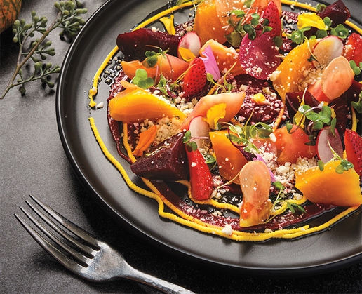 Fall beet salad at Peyote