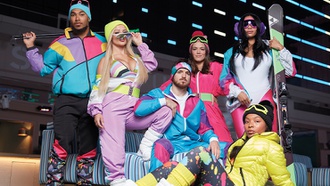 Ski-lodge experience awaits along with giant hot tubs at Circa Resort & Casino.