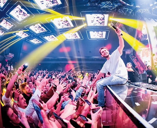 Zedd performs at Zouk Nightclub at Resorts World Las Vegas on Dec. 30