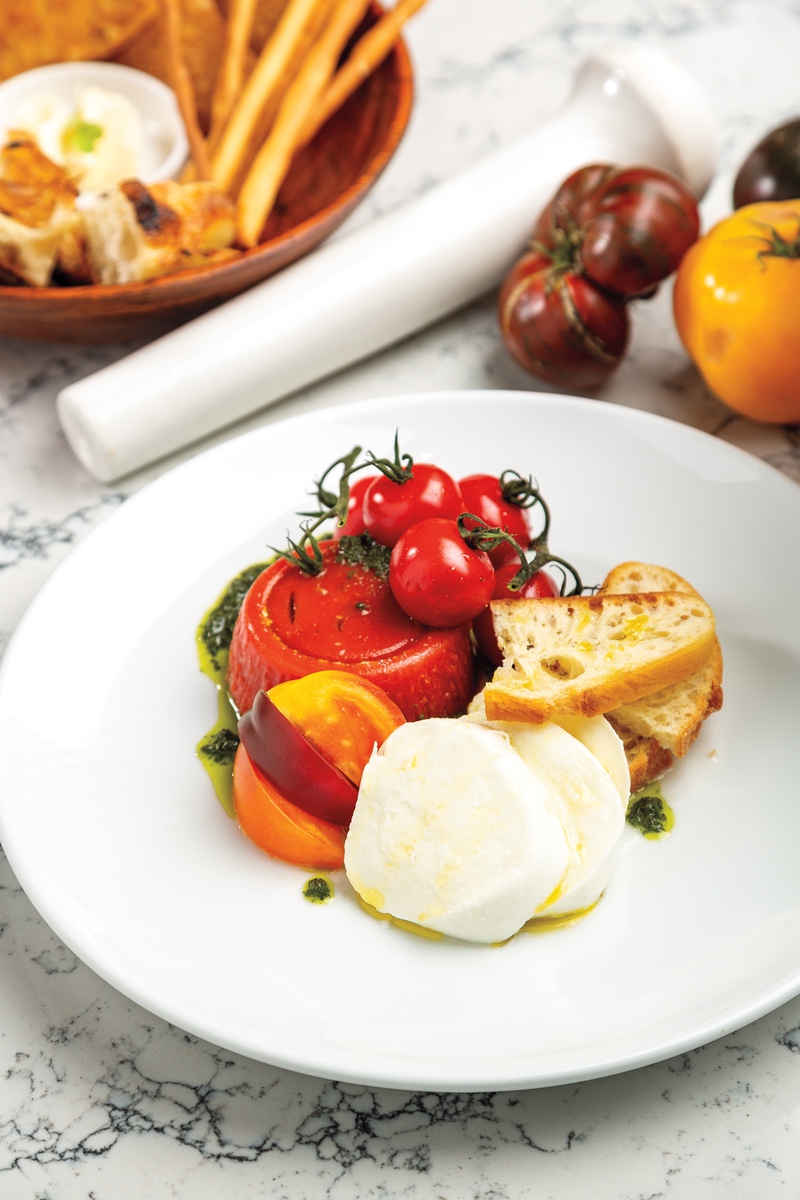 Heirloom caprese
