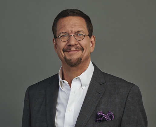 Penn Jillette, who performs at the Rio with Michael Carbonaro, has written a novel, 'Random'