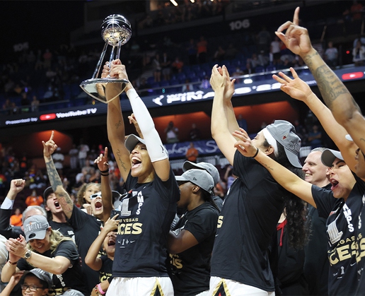Las Vegas got its first national championship in 2022, thanks to the Las Vegas Aces WNBA team