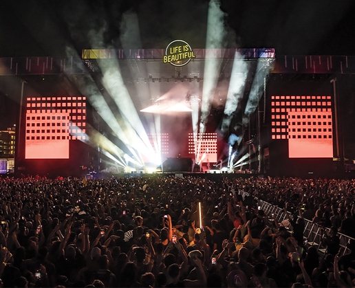 The Life is Beautiful festival in downtown Las Vegas celebrates its 10th anniversary this year