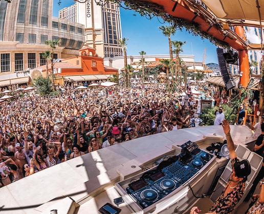 Tao Beach Dayclub at The Venetian in Las Vegas is a party paradise