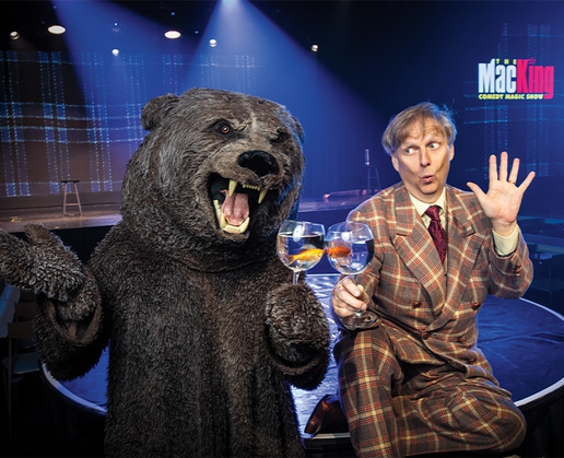 'The Mac King Comedy Magic Sbow' at Excalibur in Las Vegas is fun for the entire family
