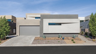 Distinctive design distinguishes this Blue Heron-designed estate.