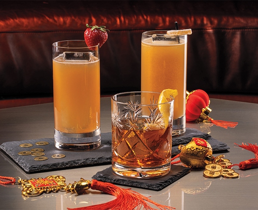 The Venetian in Las Vegas is currently offering three cocktails in recognition of the Lunar New Year, the Year of the Rabbit, at The Dorsey, Rosina Cocktail Lounge and Electra Cocktail Club