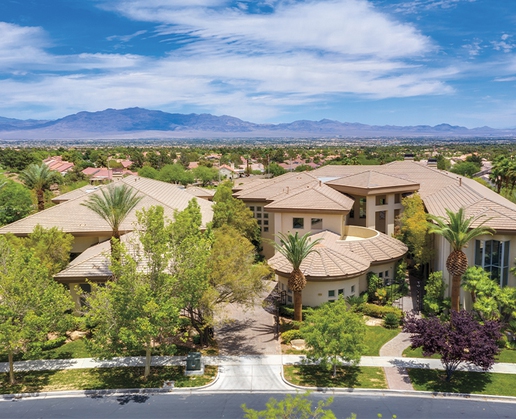 This home at 9720 Highridge Drive in Las Vegas can be yours—for $7,500,000