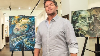 The artist’s works are currently on display at Park West Fine Art Museum and Gallery ...