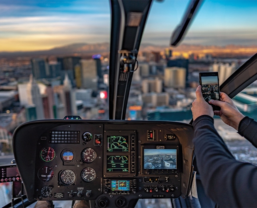 Maverick Helicopters will help you see the lights of the Las Vegas Strip and the Grand Canyon like never before