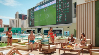 The seasonal signature party at Stadium Swim at Circa hosts an epic bikini contest Feb. ...