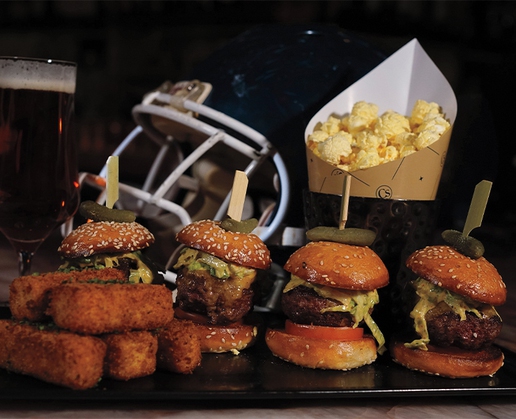 Carversteak at Resorts World Las Vegas is one of the many venues you can enjoy Super Bowl LVII in style