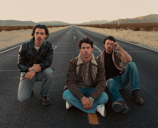 Jonas Brothers perform at Dolby Live at Park MGM in Las Vegas from Feb. 17-19