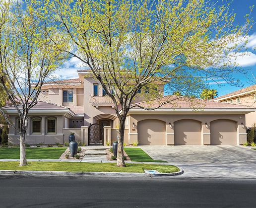 This home at 9500 Tournament Canyon Drive in Las Vegas can be yours—for $3,750,000