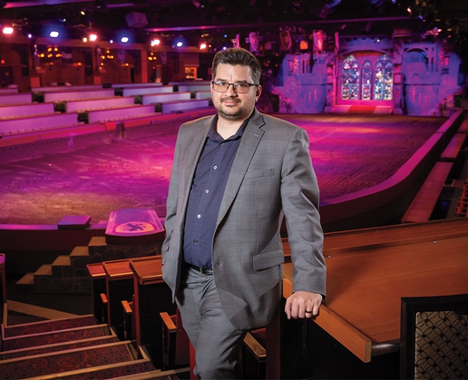 Richard Sherman is director of entertainment for Excalibur and 'Tournament of Kings' in Las Vegas