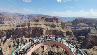 The natural wonder features ziplining and the amazing Skywalk.
