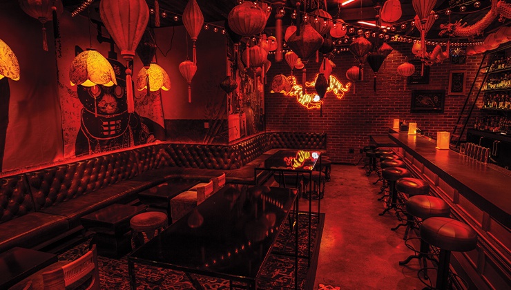 Resorts World's hidden hot spot offers cool ambience and creative cocktails.