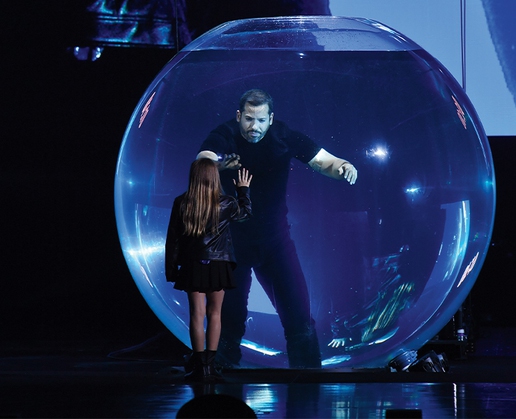 David Blaine returns to Resorts World Las Vegas this week for his continuing residency, 'In Spades'