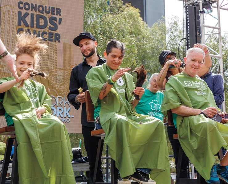 The 14th annual St. Baldrick’s Day event in Las Vegas is sure to be a