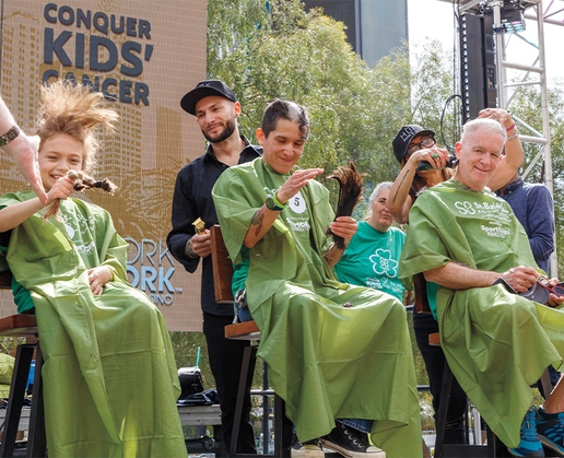 The 14th annual St. Baldrick's Day event will be held March 18 at New York-New York