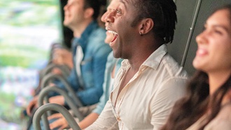 The attraction at Showcase Mall makes you feel like you’re actually flying over the Grand ...