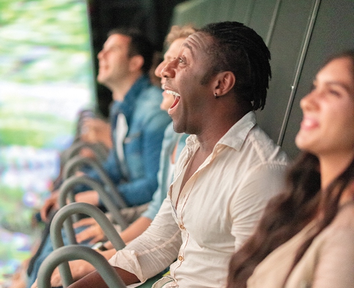 Experience the great outdoors while indoors at FlyOver Las Vegas