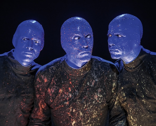 Blue Man Group at Luxor in Las Vegas now offers a VIP experience