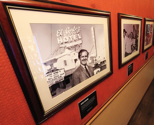 'From Gambling Town to Resort Destination: The Epic Rise of Las Vegas' is the newest exhibit on display at El Cortez in Las Vegas
