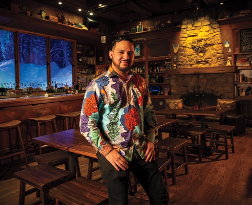 Mauro Villalobos is beverage director for Superfrico, OPM and Ski Lodge at The Cosmopolitan in Las Vegas