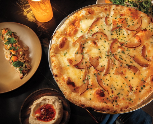 Enjoy all your favorite Mediterranean delights at Kassi Beach House at Virgin Hotels Las Vegas