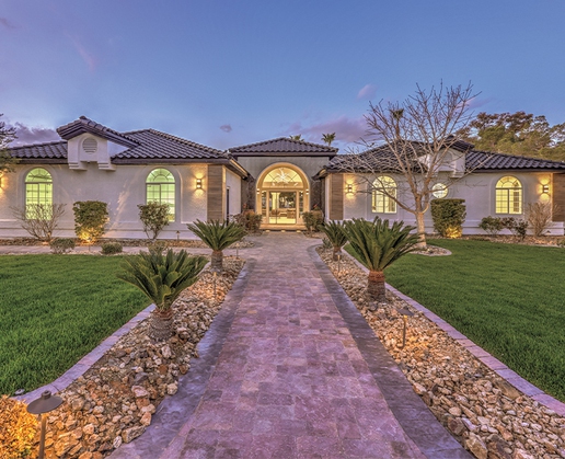 This home at 4020 W. Conn Ave. in Las Vegas can be yours—for $2,650,000