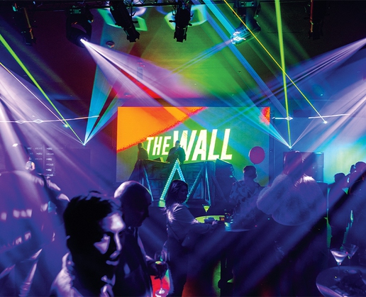 The Wall performance space at AREA15 in Las Vegas will host everything from concerts and karaoke to DJs and trivia nights