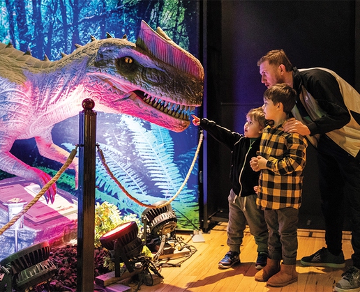 Dino Safari at Horseshoe Las Vegas is a great family activity