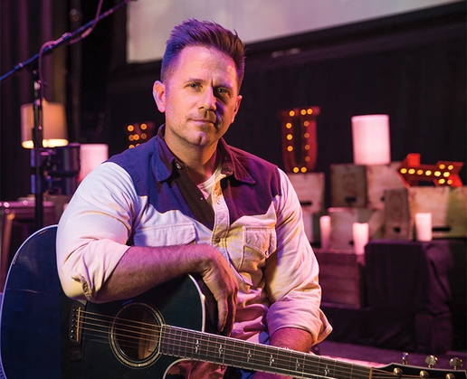 Aaron Benward curates 'Nashville Unplugged' at Rhythm & Riffs at Mandalay Bay in Las Vegas