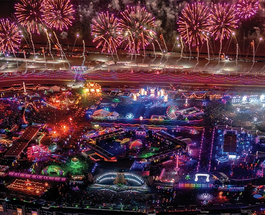 Experience Electric Daisy Carnival in Las Vegas like never before with Maverick Helicopters
